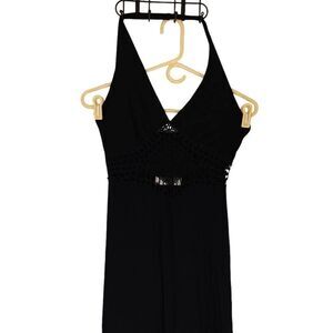 Stella Halter Lace Spring Maxi Dress